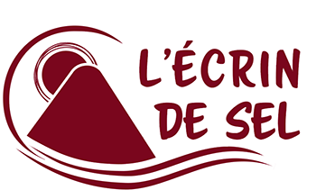 Logo de L'Écrin de Sel, marque de sel de Guérande créée par le paludier Erwan Mathelier