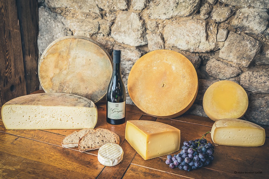 Plateau de fromages fermiers proposé en click and collect par la Ferme Lait Prés Verts
