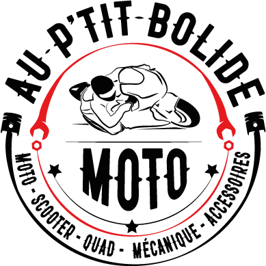 Logo Au P'tit Bolide Moto, vente et réparation de motos, scooters et quads